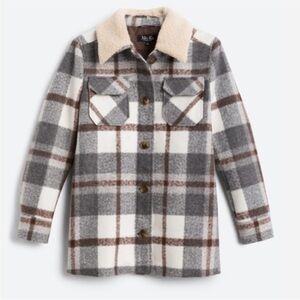 Mo-Ka Plaid Shirt Jacket